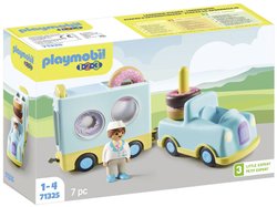 1.2.3: Szalona ciężarówka z pączkami z funkcją układania i sortowania Playmobil 71325 1 szt.