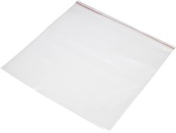 Woreczek strunowy bez paska opisowego (S x W) 300 mm x 300 mm przezroczysty polietylen  490125