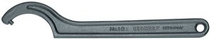 40 Z 155-165 - GEDORE - klucz hakowy, DIN 1810 forma B, 155-165 mm Klucz hakowy  155 - 165 mm  Gedore 40 Z 155-165 6337980