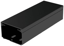 Kanał elektroinstalacyjny LH 60x40, czarny Kanał kablowy KOPOS LH 60X40_FD 2 m