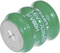 Akumulator guzikowy Varta V3/80H 80H NiMH 80 mAh 3.6 V 1 szt.