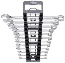 Zestaw kluczy płasko-oczkowych Wiha 13-cz. z uchwytem I zestaw kluczy Zestaw kluczy płasko oczkowych Wiha  45321 6 - 22 mm