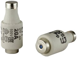 Wkładka bezpiecznikowa Diazed, DII, E 27, 20 A, gG 5 sztuk Bezpieczniki topikowe REV 0515105555 20 A 500 V