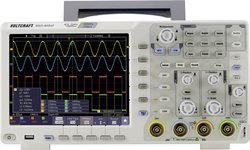 Oscyloskop cyfrowy VOLTCRAFT DSO-6104F 100 MHz 1 GSa/s