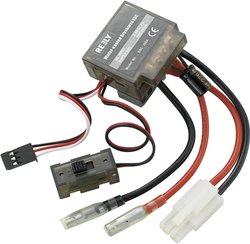 Regulator prędkości szczotkowy, do modeli statków Reely  SC300C Maksymalne obciążenie: 20 A