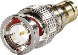 Adapter BNC TRU COMPONENTS 1579259 złącze męskie BNC - złącze żeńskie 1.6/5.6  1 szt.