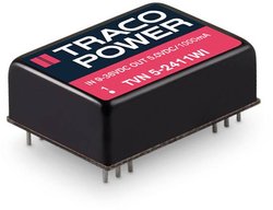 Przetwornica DC/DC, do PCB TracoPower TVN 5WI TVN 5-0922WI, 5 W, 208 mA, 1 szt.