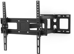 Uchwyt ścienny Hama 00118124 do telewizorów o płaskim ekranem 165,1 cm (65''), czarny Uchwyt ścienny do telewizora Hama FULLMOTION, 81,3 cm (32'') - 165,1 cm (65'')