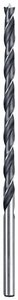 Wiertło kręte do drewna kwb bardzo długie Ø 10,0 mm 511810 (stal CV, długość 250 mm, 2 ostrogi) Wiertło spiralne do drewna kwb 511810 1 szt.