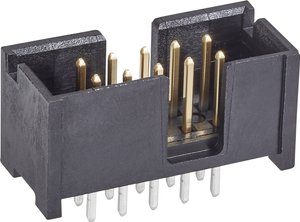 TE Connectivity 5103309-1 Listwa połączeniowa  Siatka: 2.54 mm Ilośc pinów: 10 Ilość rzędów: 2 1 szt.
