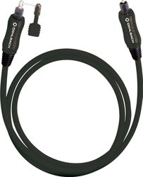 kabel audio cyfrowe Toslink/optyczne Oehlbach 66101 OPTO Star Black, [1x złącze męskie optyczne/TOSLINK (ODT) - 1x złącze męskie optyczne/TOSLINK (ODT)], 0.50 m, czarny