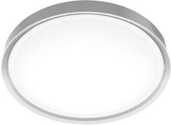 Lampa sufitowa LED z czujnikiem ruchu LEDVANCE Orbis 4058075472853 32 W 1800 lm biały, srebrny