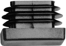 Zaślepka lamelowa PB Fastener, 057 6040 620 03, 057 6040 620 03, (D x S x W) 60 x 40 x 40 mm, szary, 1 szt.