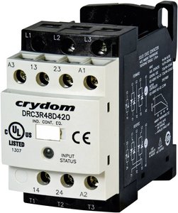 Przekaźnik odwracający Crydom DRC3R48D420 DRC3R48D420, 24 V/DC, 24 V/AC, 7.6 A, 1 szt.