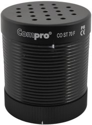 Syrena sygnalizacyjna  ComPro CO ST 70 N/A Dźwięk ciągły, Pojedynczy dźwięk 24 V/DC, 24 V/AC 75 dB