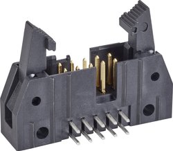 TE Connectivity 5499913-1 Listwa połączeniowa z krótką dźwignią do usuwania Siatka: 2.54 mm Ilośc pinów: 10 Ilość rzędów: 2 1 szt.
