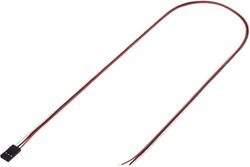 Konfekcjonowany kabel, całkowita ilość biegunów 3 1244003 Raster: pin 2,54 mm 1 szt.