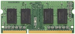 Kingston ValueRAM Pamięć robocza do laptopów - zestaw  DDR3 4 GB 1 x 4 GB Non-ECC 1600 MHz 204 pin SO-DIMM CL11 11-11-35 KVR16S11S8/4