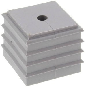Wkład uszczelniający Wiska CDKG 6 V0 LG 10108239, (D x S x W) 17.5 x 17.5 x 17.7 mm, tworzywo sztuczne, 10 szt.