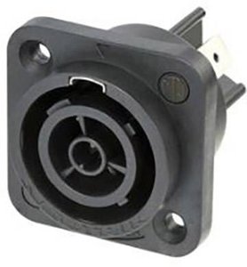 Złącze męskie sieciowe Neutrik NAC3FPX-TOP, styki: 3 + PE, 1 szt.