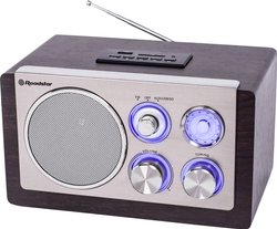 Radio kuchenne Roadstar HRA-1345N UKW, MW drewno, srebrny