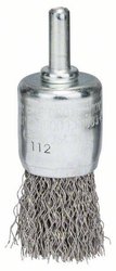 Szczotka pędzlowa, 25 mm, 0,3 mm, 4500 U/ min Bosch Accessories N/A N/A Ø trzonka 6 mm 2608622127 1 szt.