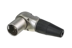 Złącze męskie XLR Rean AV RC5MR RC5MR, złącze męskie kątowe, 100 szt.