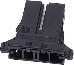 Obudowa złącza pin żeńskiego na kabel TE Connectivity D-3200S 1-178128-2, wire-to-board, piny: 2, 1 szt.
