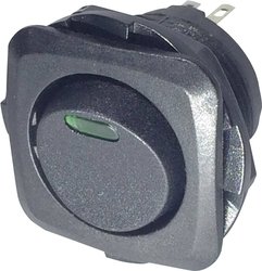 Przełącznik TRU COMPONENTS 1587621, 250 V/AC, 10 A, 1 x wył/wł, zatrzask, 1 szt.
