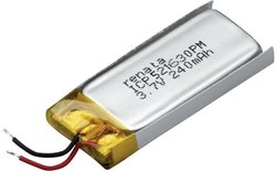 Akumulator specjalny Renata 100691, LiPo, 250 mAh, 3.7 V, 1 szt.