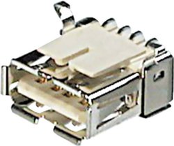Gniazdo USB ASSMANN WSW A-USB A/SMT, 1 szt.