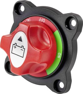 Wyłącznik akumulatora samochodowego TRU COMPONENTS TC-9076248, 1 x wył/wł, 50 V/DC, 300 A