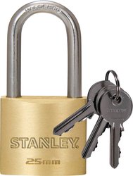 Kłódka STANLEY 81111 371 401 25 mm    z zamkiem kluczykowym