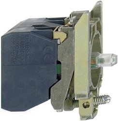 Pomocniczy element stykowy z LED Schneider Electric Harmony ZB4BW0B11, LED biały