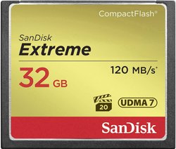 Karta pamięci CF SanDisk SDCFXSB-032G-G46, 32 GB, 120 MB/s / 85 MB/s