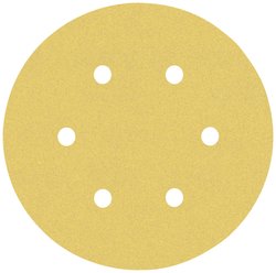 Papier ścierny EXPERT C470 z 6 otworami do szlifierek mimośrodowych, 150 mm, G 120, 5 części. Papier ścierny ekscentryczny Bosch Accessories EXPERT C470 2608900817  5 szt.