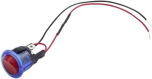 Przełącznik kołyskowy SCI R13-112BH, 14 V/DC, 20 A, 1 x wył/wł, zatrzask, 1 szt.