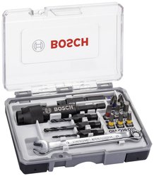 Bardzo twardy zestaw wierteł krętych HSS i końcówek wkręcających Bity Bosch Accessories 2607002786 1 zest.