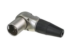 Złącze męskie XLR Rean AV RC5MR RC5MR, złącze męskie kątowe, 100 szt.