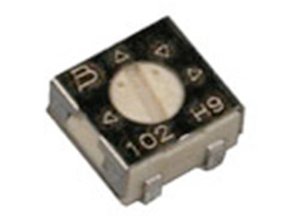 Potencjometr cermetalowy, 200Ω, 0,25W, SMD, górny, 3314J-1-201E Bourns 3314J-1-201E  200 Ω SMD  1 szt.