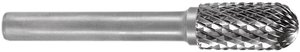 Frez walcowy zaokrąglony typu C ze stali HM, 6 mm Frez RUKO 116020, 56 mm , 1 szt.