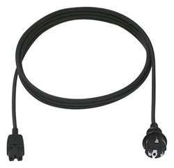 Bachmann 372.174 2m czarny kabel zasilający kabel Bachmann 372.174, 2.00 m, czarny