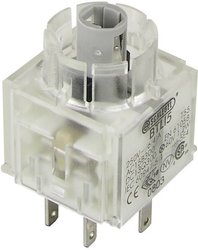 Element stykowy BTLI5 z gniazdem lampy 2 NO chwilowy 250 V Schlegel BTLI5 1 szt.