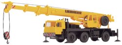 Dźwig samojezdny H0 LIEBHERR LTM 1050/3, ge - seria specjalna Model pojazdu budowlanego Kibri 12503 H0 Liebherr