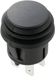 Przełącznik wciskany TRU COMPONENTS TC-R13-527B2-02 1588074, 20.2 mm, 250 V/AC, 6 A, 1 szt.