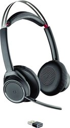 Zestaw słuchawkowy Bluetooth Plantronics Voyager Focus UC B825 (bez LS) Słuchawki nauszne Plantronics UC B825 202652-103 Stereo czarny