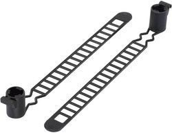 Opaska kablowa TRU COMPONENTS TC-MAT-120BK203 1592781, 120 mm, poliamid 6.6, 1 szt.