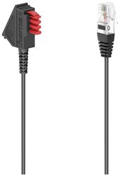 DSL kabel Hama DSL-Box-Kabel, TAE-F-Stecker - Modular-Stecker 8p2c, 6 m, Schwarz 00201116, 1 szt.