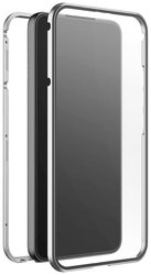 Black Rock 360° Cover Samsung Galaxy S22 srebrny Ładowarka indukcyjna