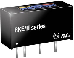 Przetwornica DC/DC, do PCB RECOM RKE-2405S/H RKE-2405S/H, SIP-7, 1 W, 5, 200 mA, 1 szt.
